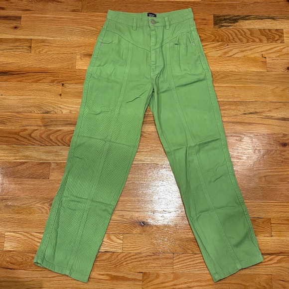 Urban Outfitters BDG Green Pant Size 25 - Picture 2 of 4